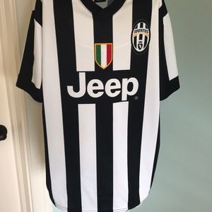 Carlos Teves Juventus Jeep Soccer Jersey